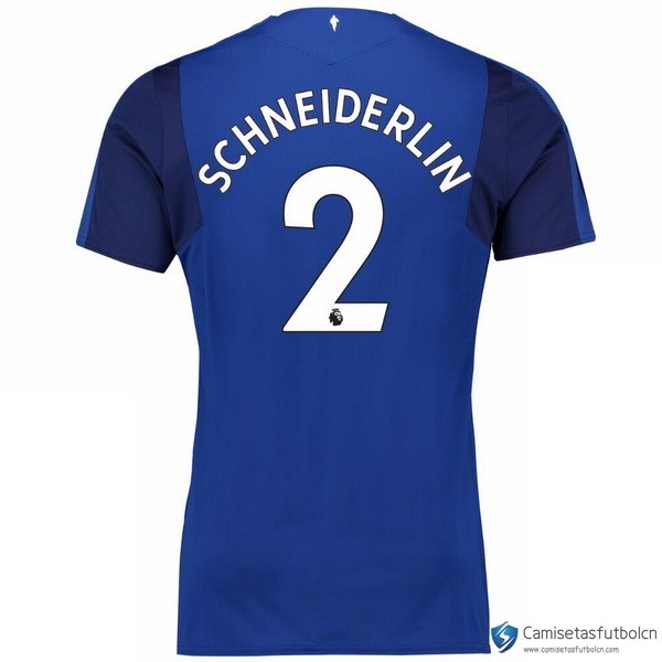 Camiseta Everton Primera equipo Schneiderlin 2017-18
